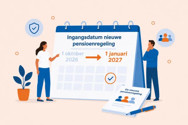 Ingangsdatum nieuwe pensioenregeling verschuift naar 1 januari 2027